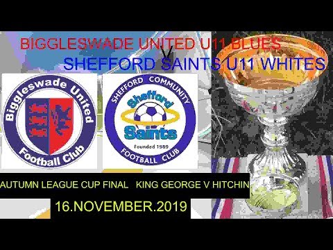 BIGGLESWADE UNITED U11 BLUES V SHEFFORD SAINTS U11 WHITES 16.NOVEMBER.2019