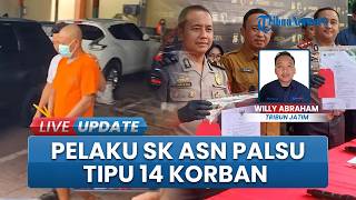 Tersangka SK ASN Palsu Antoni Ditangkap di Kalteng seusai Tipu 14 Korban Raup Rp 1,5 Miliar