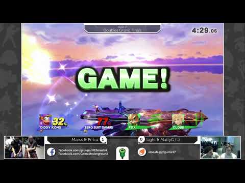 GUMS 17 Doubles (Grand Finals) - Marss + Pelca vs Light + MattyG