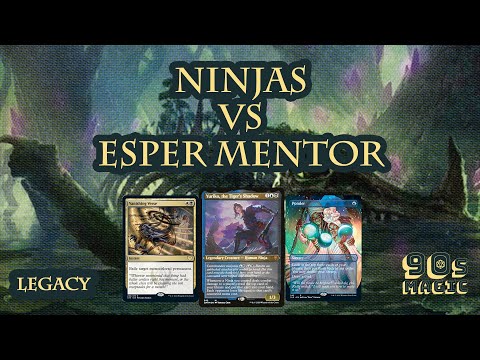 Esper Mentor vs UB Ninjas [MTG Legacy]