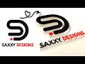 Simple SD Logo Design Tutorial How To Make A Logo In Pixellab 3D Logo PixelLab Tutorial