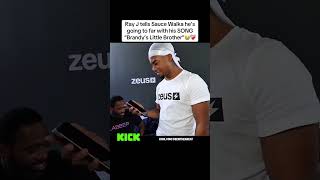 Ray J tells Sauce Walka he’s going to far with his SONG “Brandy’s Little Brother”😭❤️‍🩹