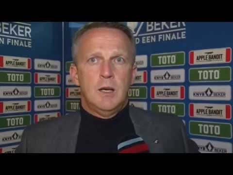 Reactie Van den Brom na Almere City FC - AZ