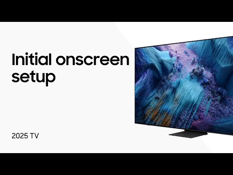 Setting up your 2025 Samsung TV for the first time | Samsung US