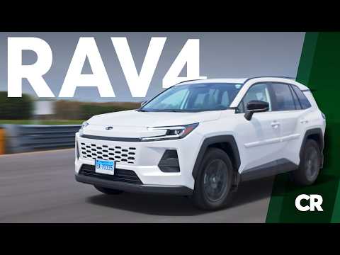 Thumbnail for 2026 Toyota RAV4 XLE Premium Review | Consumer Reports by Plug-in hybrid, Toyota, SUV, Mazda, Subaru, Toyota RAV4, Car, Vehicle, Toyota RAV4 Premium