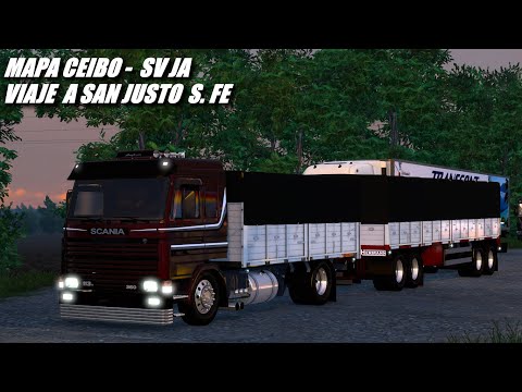 VIAJE A SAN JUSTO SANTA FE - SV JA - ETS 2 1.57 - MAPA CEIBO