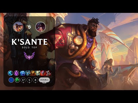 K'Sante Top vs Akali - EUW Master Patch 13.8