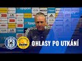 Trenéři Jílek a Jelínek po utkání SK Sigma Olomouc - FC Fastav Zlín