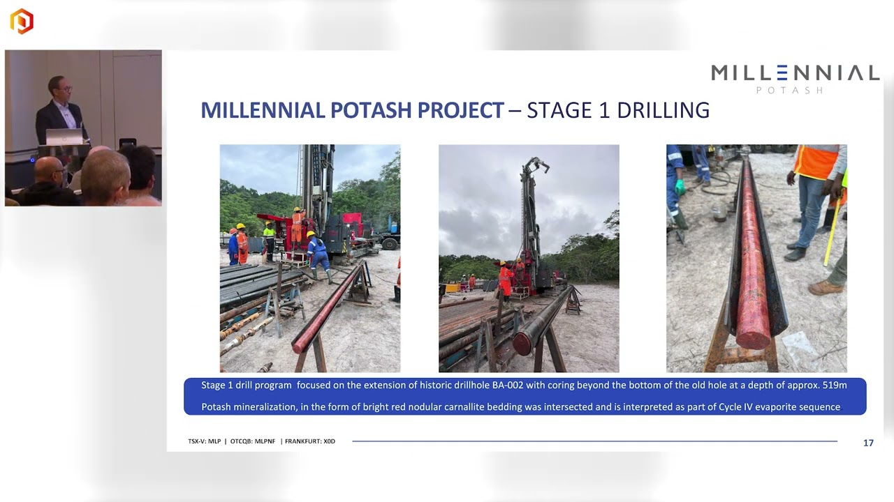 Millennial Potash's 1.7B ton discovery in Gabon explained - One2One Investor Forum