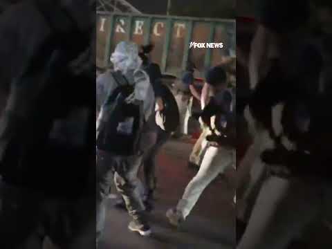 NEW: Protests turn violent in Newark as federal agents clash with demonstrators #news #shorts #usa