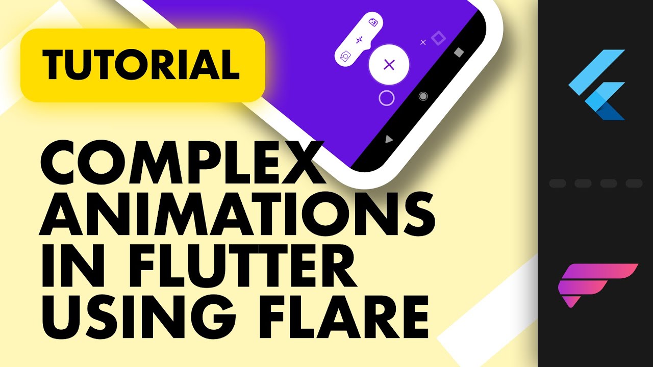 Complex Animations in Flutter using Rive | Flare