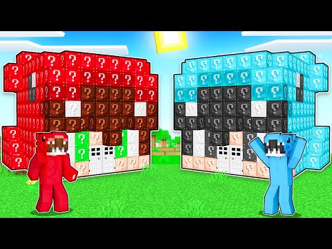 EPIC Minecraft LUCKY BLOCK Battle: Dagar vs Nacho
