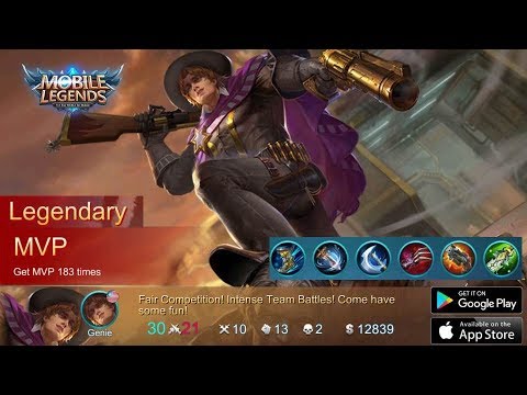 Mobile Legends : Legendary MVP Monster Kill Clint BEST Item Build | Unstoppable | Legendary