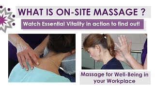 What is On-Site Massage?