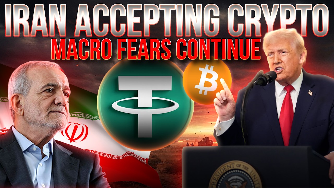 Macro Fears Return🚨Iran Using Crypto🔥Pam Bondi FIRED!