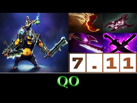 QO [Alchemist] Fast Farming Differently ► Dota 2 7.11