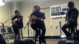 Manchester Orchestra with "Pale Black Eye" in the CD102.5 Big Room