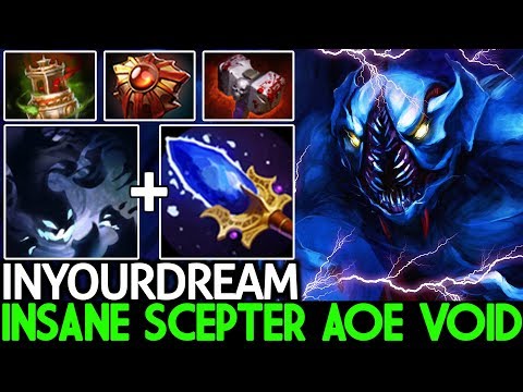 INYOURDREAM [Night Stalker] Insane Scepter AoE Void Unkillable Build 7.22 Dota 2