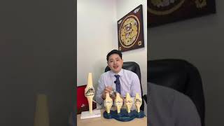พามาดูข้อเข่าเทียมของจริงกัน #ผ่าตัดเปลี่ยนข้อเข่าเทียม
