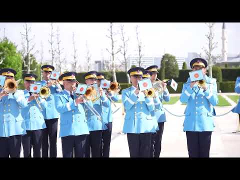فيديو | "مرحبا عسكر" .. هكذا استقبل الرئيس التركي رجب طيب أردوغان رئيس الوزراء العراقي محمد شياع السوداني