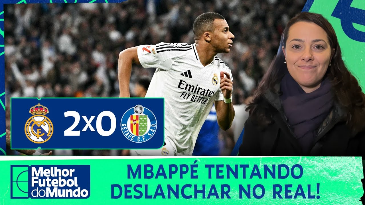 O MBAPPÉ MARCOU UM GOL NA VITÓRIA DO REAL MADRID! - TATI MANTOVANI ANALISA