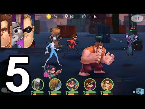 Disney Heroes: Battle Mode Gameplay Walkthrough Part 5 (Android IOS)
