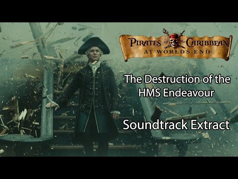 Pirates of the Caribbean: At World's End - The Destruction of the HMS Endeavour Soundtrack Extract