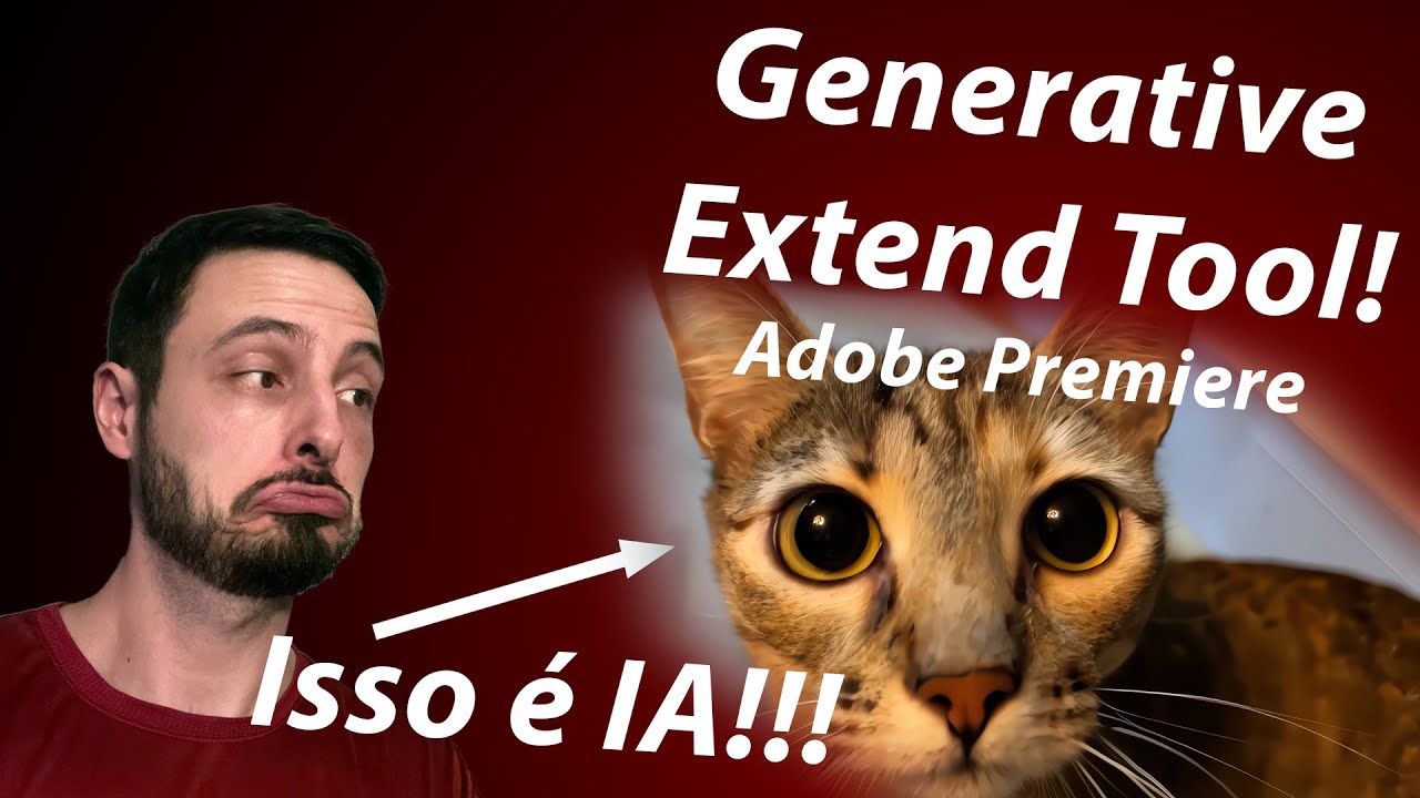 IA Generativa chegou no Adobe Premiere! - Generative Extend Tool