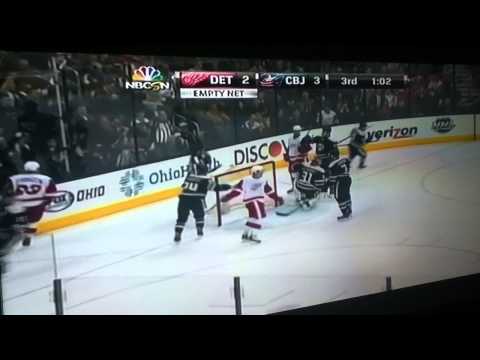 red wings vs blue jackets 25/03/2014