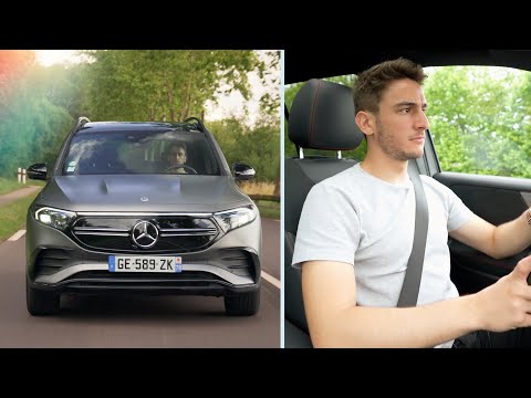 Je teste les technologies du Mercedes EQB ! (road-trip)