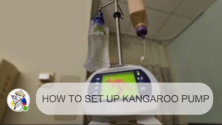 Setting Up Kangaroo Pump | PEG Tube Feeding System | COVIDIEN