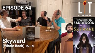 thumbnail for episode 63 our part 3 discussion of Skyward by Brandon Sanderson