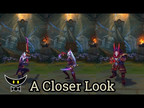 Blood Moon Master Yi, Katarina, and Tryndamere Epic Skins