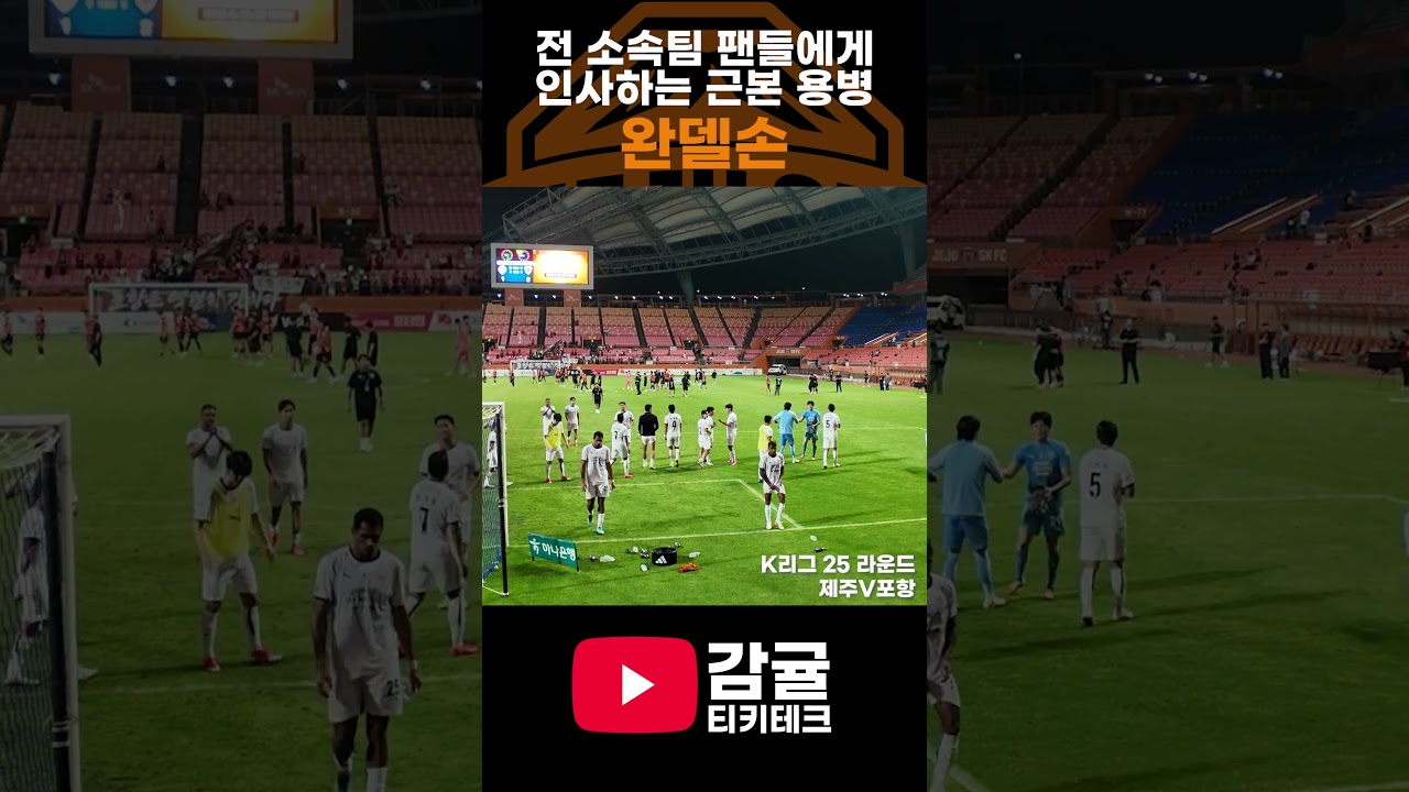 K리그 용병의 근본! 완델손