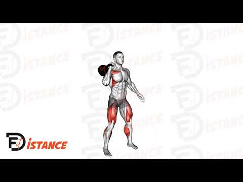 Clean & Jerk unilatéral au kettlebell - Exercice Clean & Jerk unilatéral au kettlebell en vidéo