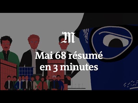 Les événements de Mai 68 résumés en 3 minutes