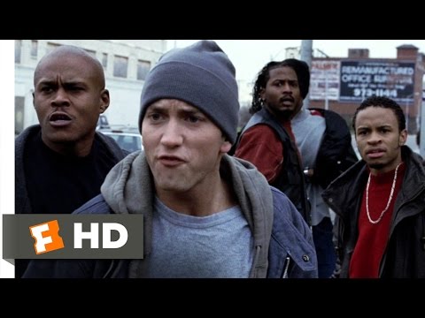 8 Mile (2002) - Cheddar Pulls a Gun Scene (5/10) | Movieclips