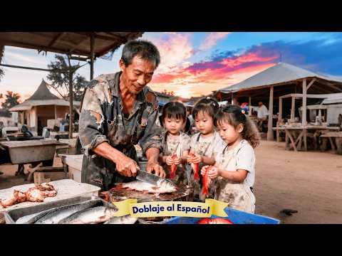 ¡Padre pescador cría 3 hijas elites! Despreciado, pero... ¡su guardaespaldas actúa!