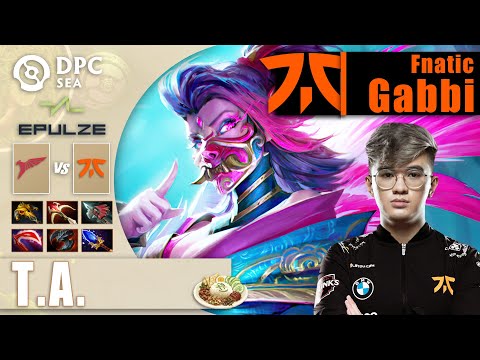 TALON vs FNATIC | GABBI IMBA TA CARRY DAMAGE BUILD | DPC 2023 SEA TOUR 1 WINTER Dota 2 Highlight