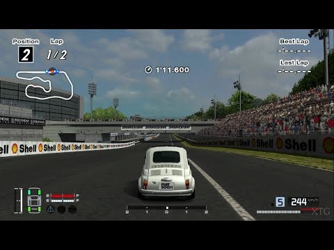 [#1124] Gran Turismo 4 - Fiat 500R '72 Hybrid PS2 Gameplay HD