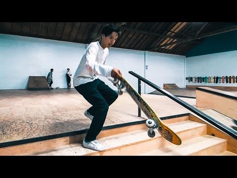 Chris Chann at the BRAILLE HOUSE