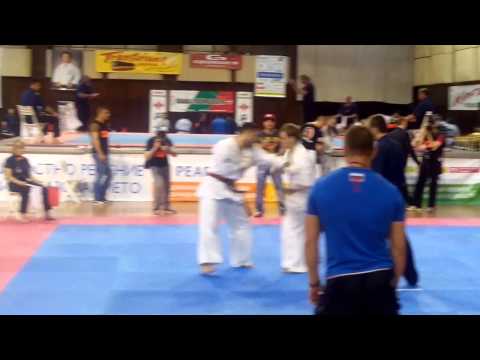 28 IKO EuroChamp. Men. - 90 kg Андрей Чирков (Россия) - Николау Стоян (Румыния)