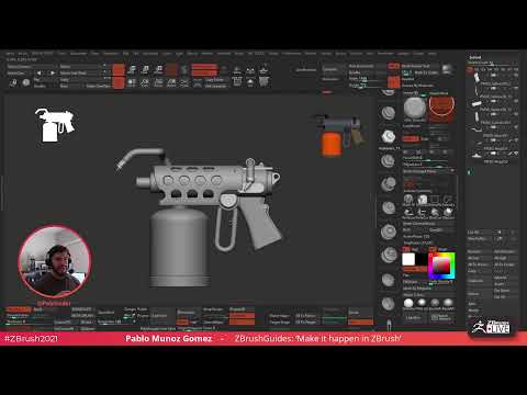 ZBrush Guides: Make it Happen in ZBrush! - Pablo Munoz Gomez - ZBrush 2022