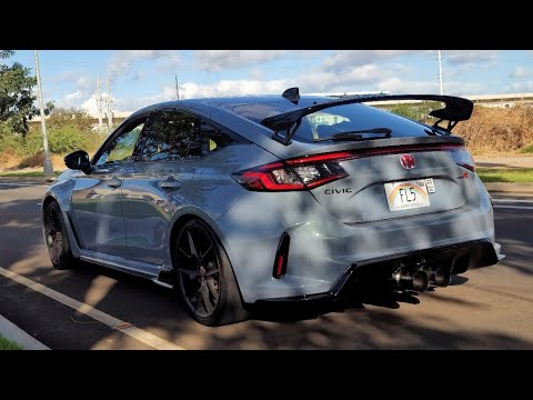 Tomei Expreme Ti Exhaust "Type D" w/Eventuri Intake - Civic Type R FL5 | Flyby & Acceleration