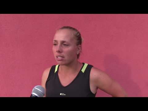 Kateřina Kramperová po prohře v prvním kole čtyřhry na EMPIRE Slovak Open 2017