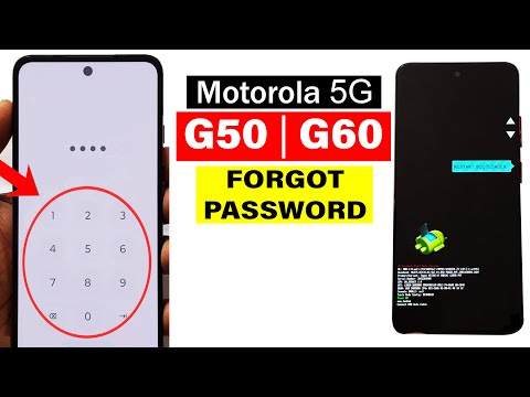 Screen Unlock or Hard Reset ' Moto G50 5G/ G60 5G ' with Easy Trick