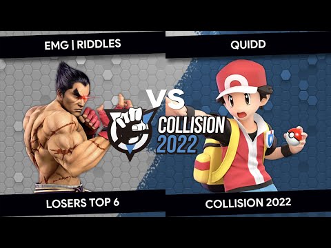 Collision 2022 - Riddles (Kazuya) vs Quidd (Pokemon Trainer) - Top 8 - Losers Quarters