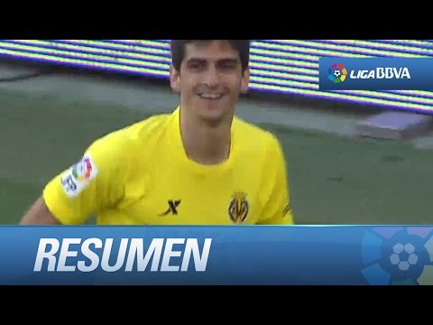 Resumen de Villarreal CF (2-1) Málaga CF