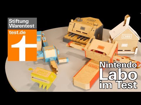 Test Nintendo Labo: Was taugt die Pappe für die Switch?