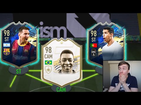 OMG TOTS RONALDO + TOTS MESSI +  PELE | FUT DRAFT VASTASSA